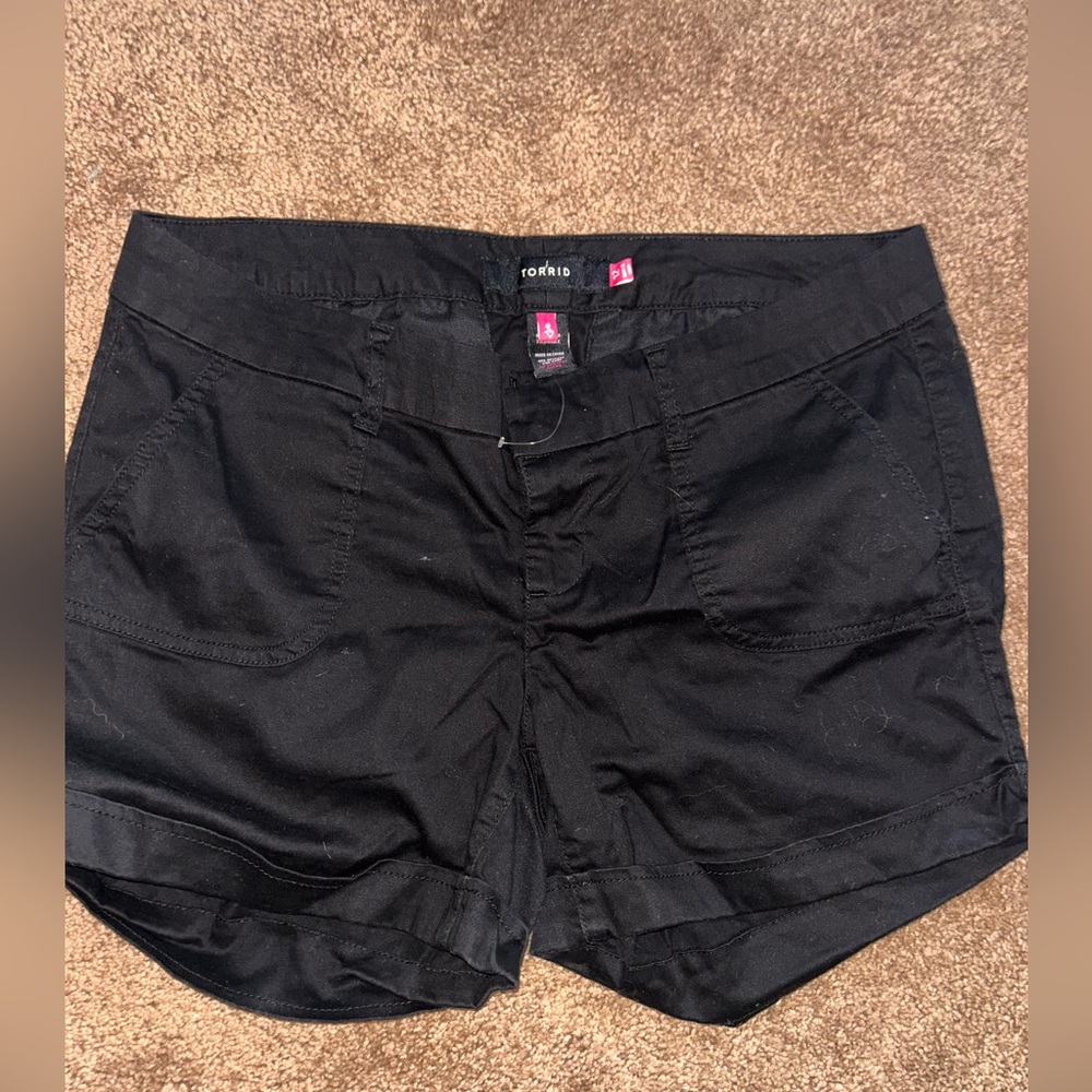 Torrid Women’s Black Shorts